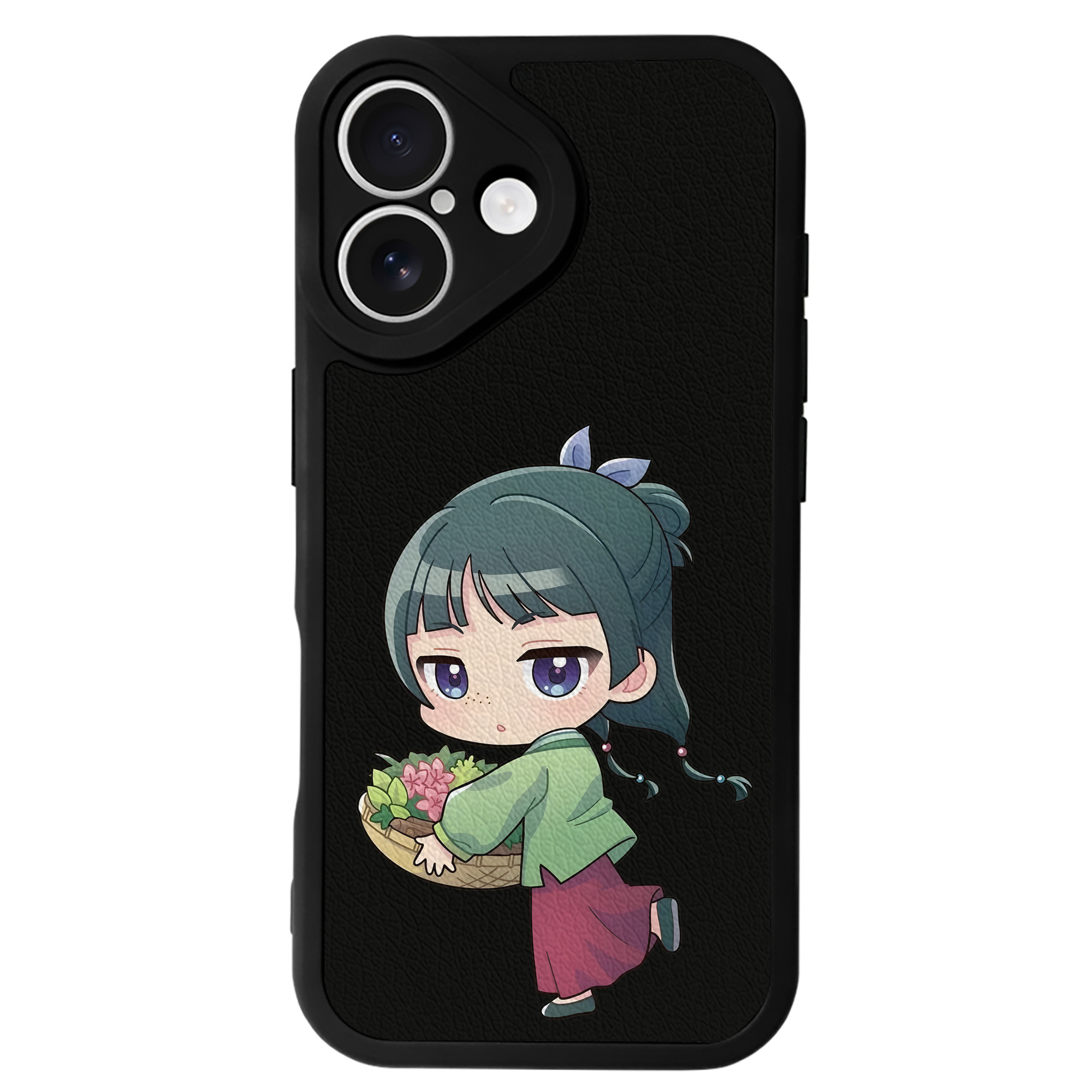 薬屋のひとりごと The Apothecary Diaries 【iPhone 16シリーズ対応】シリコンスマホケース（レザー調） 材質：シリコン